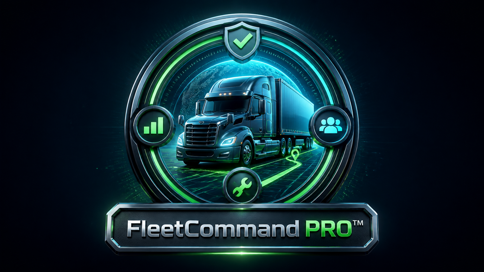 FleetCommand PRO fleet operations emblem