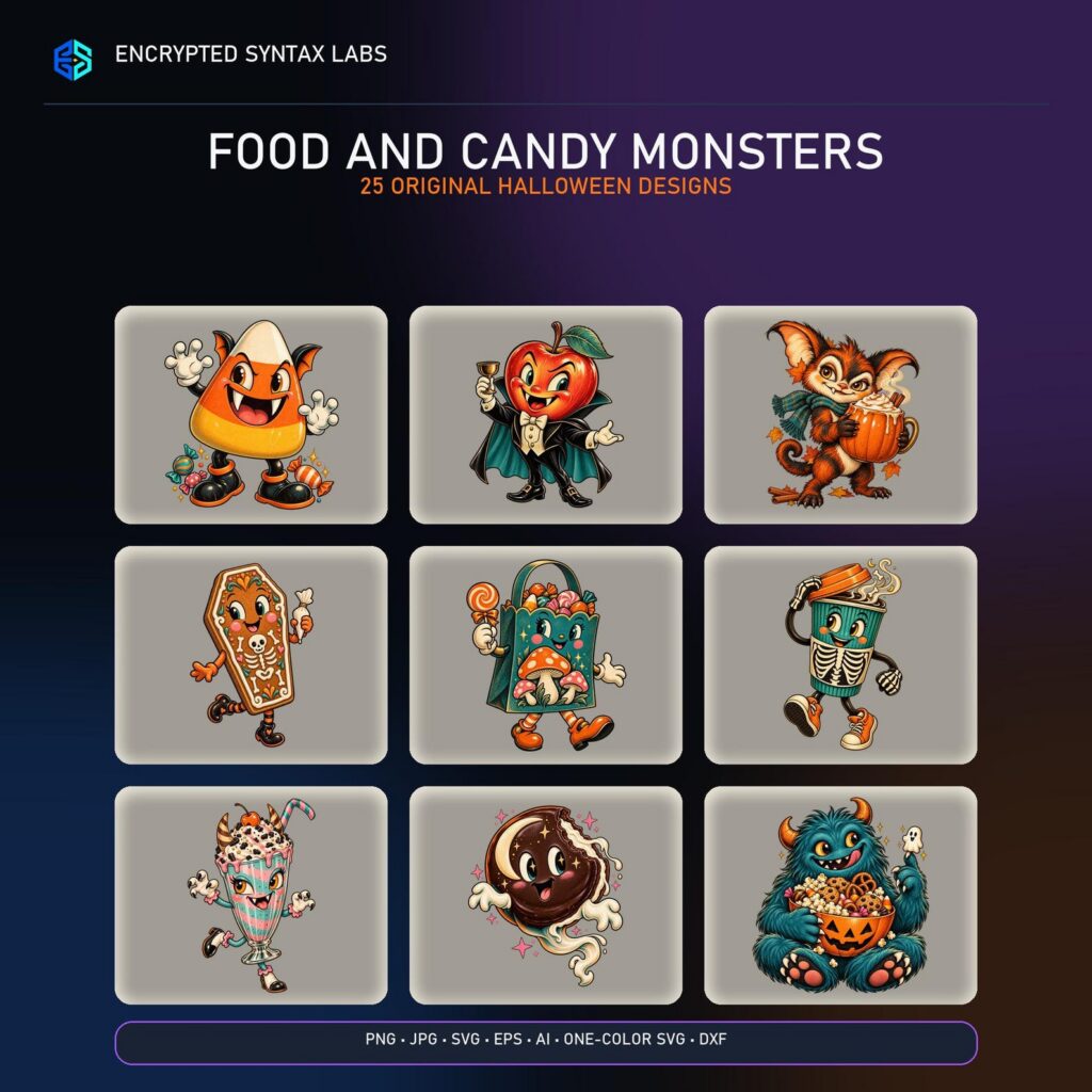 25 Halloween Food Monster Designs