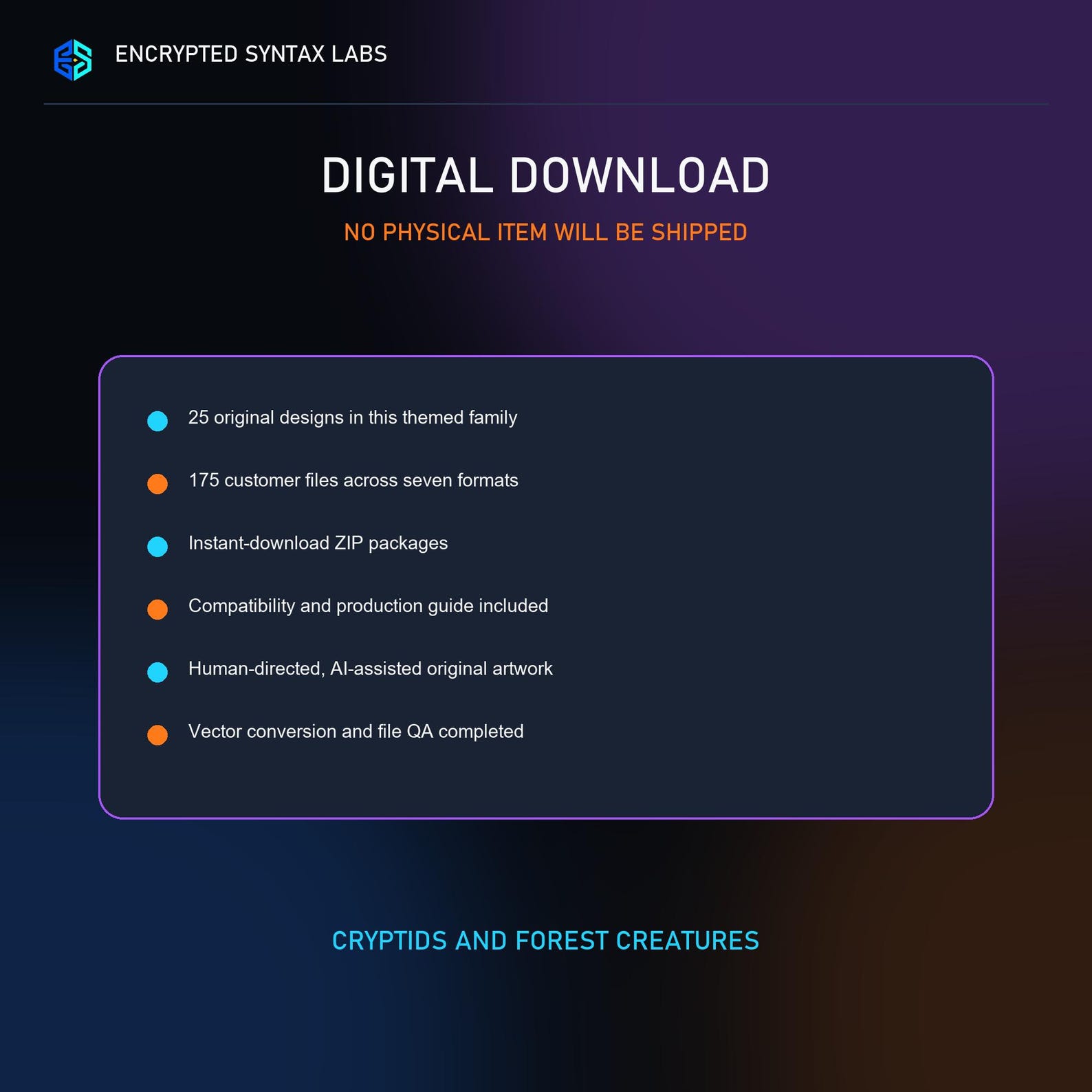 25 Cryptid and Forest SVG Designs - Image 6