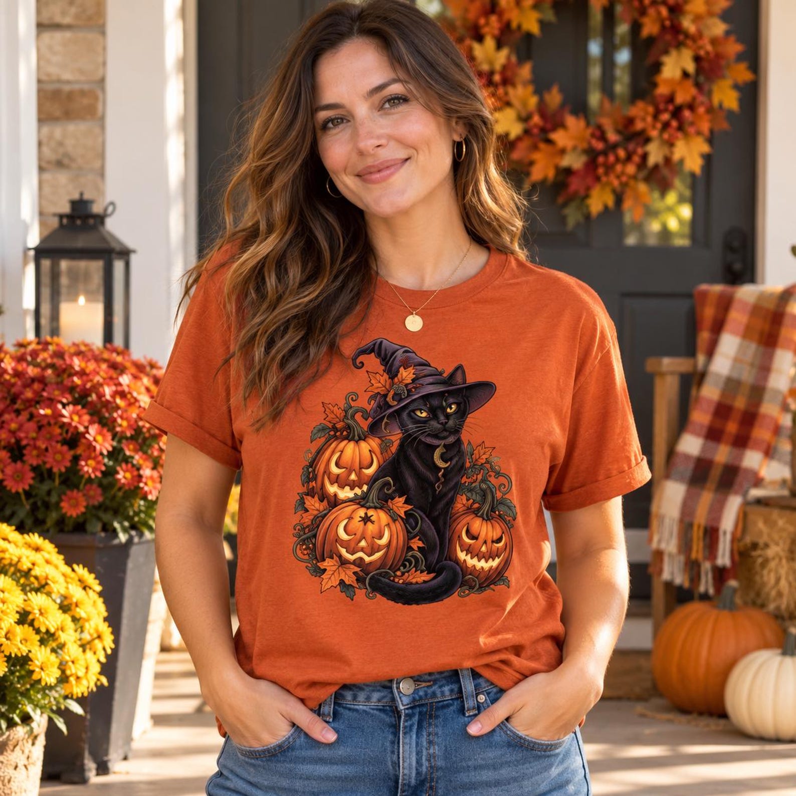 25 Black Cat Halloween Designs - Image 8