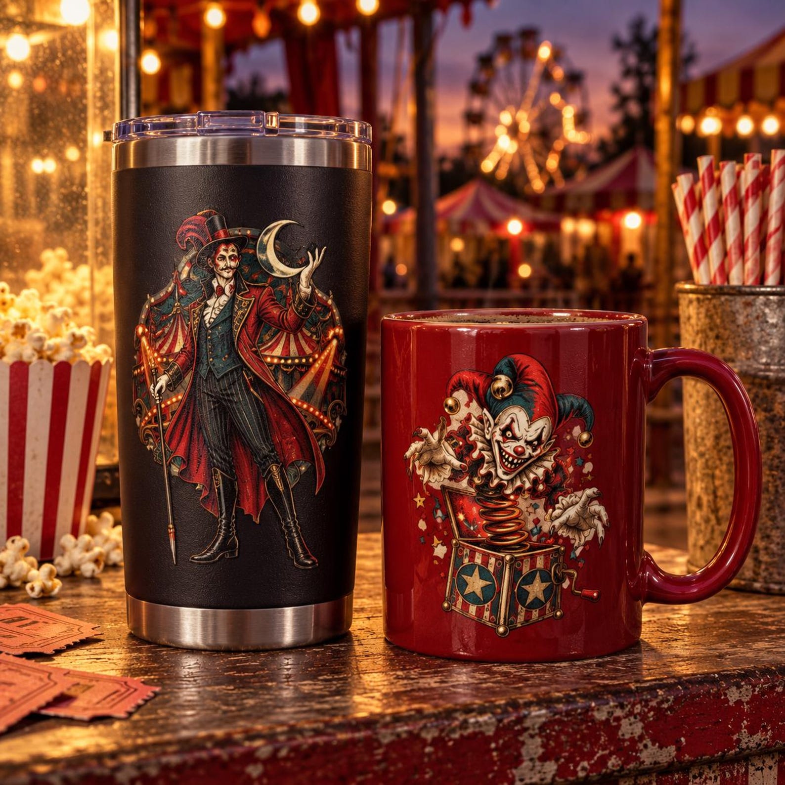 25 Dark Carnival Halloween Designs - Image 9